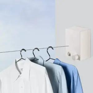 실내용 빨랫줄 건조기 세탁걸이용대 인테리어소품 간편설치 빨래 거치대 공간절약 용줄 다용도 접이식 용품