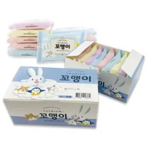 New VBC 꼬맹이 물티슈 10매X40팩 4소박스미니 휴대용 생활용품 일상 작은용 데일리 포켓