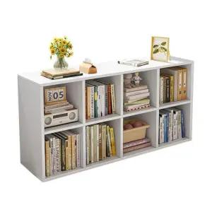 낮은 책꽂이 공간박스 수납 가정용 캐비닛 책장 소품