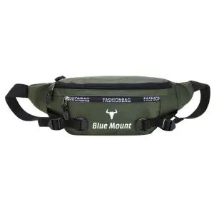 힙색 남성 등산 캐주얼 크로스 가방 카키그린바디백 바디백 여행용 공항여권 남녀공용 등산용