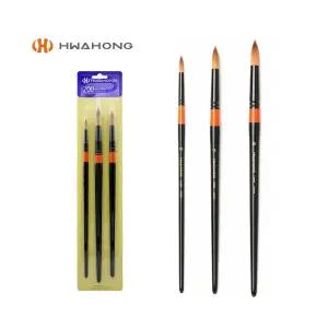 화홍 수채붓 700R 3본세트(B) 미술보조 물감 채색용 준비물