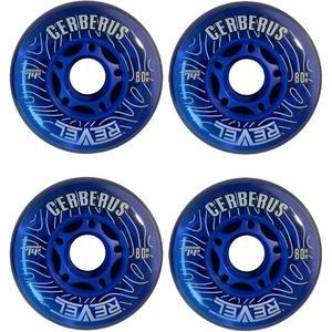 알칼리 레벨 블루 실내 X-소프트 74A 롤러 인라인 하키 휠 - 59MM 68MM 72MM 76MM 및 80MM 하이로