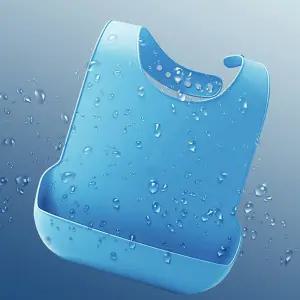 노인 환자용 흘림방지 실리콘 방수 턱받이 대형간병용품 부모님선물 앞치마 침받이 식사 도우미 어르신 성