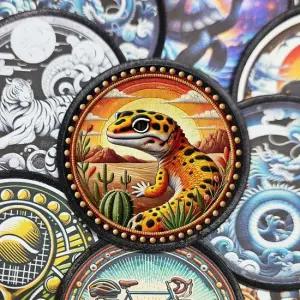 파충류 크레스티드게코 도마뱀 패치 와펜 50여종 파충류패치 전사패치 도마뱀패치