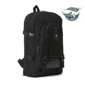 남성용 세련된 블랙 백팩 멀티 수납 캐주얼 대학생백팩 고등학생백팩 중학생백팩