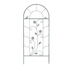 장미 펜스 넝쿨 울타리 스탠드 정원 빈티지 화분 철제