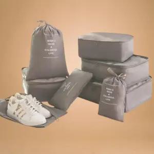 여행용파우치 캐리어정리 7종세트 UC-0068용 수납용치 가방 파우치 화장품치 미니치 판촉용품 정리치 용주