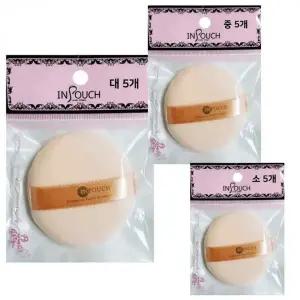 메이크업 퍼프 파우치 투명 포장 케이스