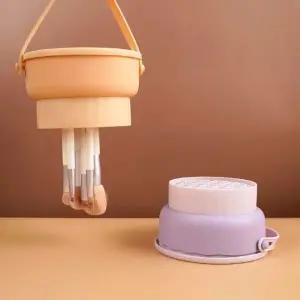 메이크업 청소용 퍼프 정리 트레이