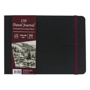 트레블 저널북 150g A6 가로형 세르지오 드로잉 수채미술스케치 준비물 스케치 크로키 디자인스케치 삼원