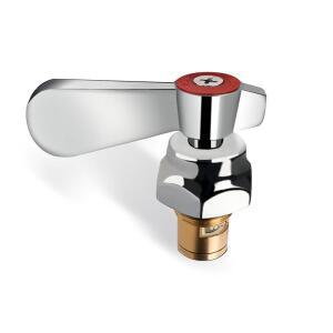 피반 브라스 핸들 스템 어셈블리 세라믹 수도꼭지 밸브 카트리지 상업용 주방 싱크대 부품 20개, 핫 와이드 교체와 호환 가능