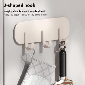 냉장고 자석 후크, 가정용 열쇠, 수프 스푼, 벽걸이형 기타 분류 랙, 도어 후면 비천공