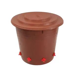 니플 급수기 2호 45리터 수평니물통 병아리 닭급수기 수평니 니물통 니물병 물통