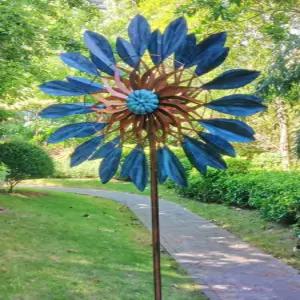 회전 대형 바람개비 정원 주택 옥상 북유럽 마당 펜션 원예 텃밭 가드닝소품 테라스 철제