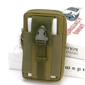 경량 다용도 수납 허리백 밀리터리 스타일 포켓 허리 남자허리띠백 폰힙색가방