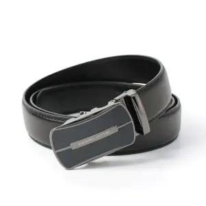 이시아르 블랙 남성 정장벨트 소가죽 자동버클 남성벨트 양복벨트 세미정장벨트
