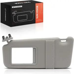 2007-2011 토요타 캠리와 호환되는 A-프리미엄 운전석 좌측 선바이저 - 베니티 라이트 미러 선루프 그레이