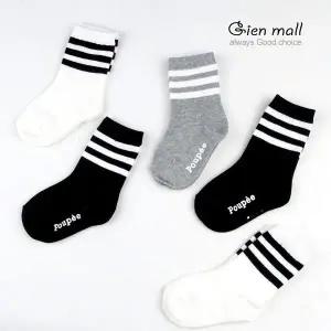[하프클럽/지앤]지앤 유아동 D빠삐용(5족)세트 긴목양말