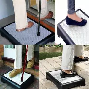 보조발판 계단 경사로 안전 노인 발받침대 실버 보조