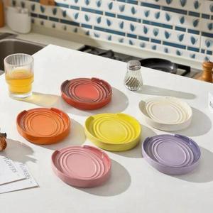 세라믹 보관 랙 트레이, 주방 디저트 및 페이스트리 냄비 뚜껑 숟가락 용품