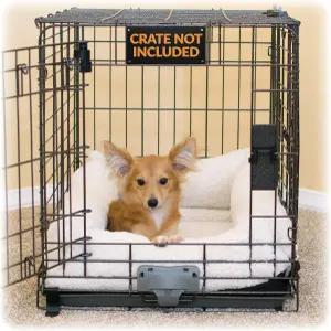 K H 애완동물 제품 울트라 플러시 디럭스 볼스터 개 상자 패드 작은 개집 케이지용 침대 부드러운 실내