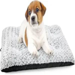 작은 개와 고양이를 위한 강아지 침대 개집 패드 세척 가능 미끄럼 방지 상자 매트(24인치)