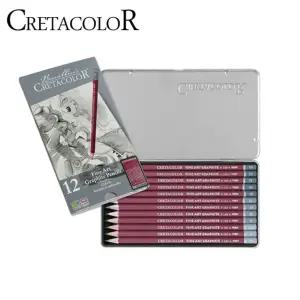 전문가용 미술연필 CLEOS 12종 set 160 52흑연 스케치 드로잉 크로키용 고급 용품 연심