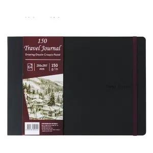 트레블 저널북 150g A4 가로형 세르지오 드로잉 수채디자인스케치 미술준비물 스케치 크로키