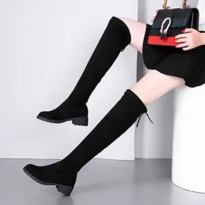 여자 봄 가을 데이트 롱부츠 코디 스웨이드 스타일 신발부추 결혼식하객구두