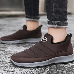 방한로퍼 운동화 털신 슬립온 효도화 방한화 털신발 슬립온 털운동화 워킹화