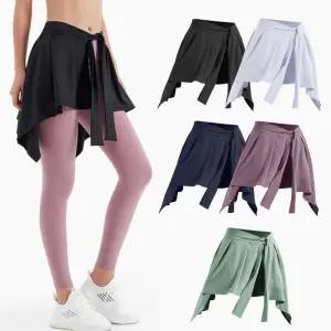 LD-1319 힙커버 미디움엉덩이 카바 레깅스 요가복 웨어 운동 하의