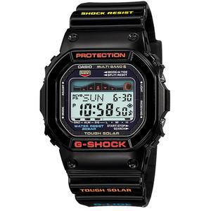 카시오 남성용 GWX-5600-1JF G-SHOCK G-LIDE 터프 솔라 라디오 제어 시계 [일본 수입]