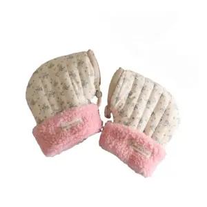 브로든컴퍼니 킥보드장갑 워머 마이크로 퀵장갑 악세사리 자전거라이트 유아 핸드 장갑 어린이 인형 손잡이