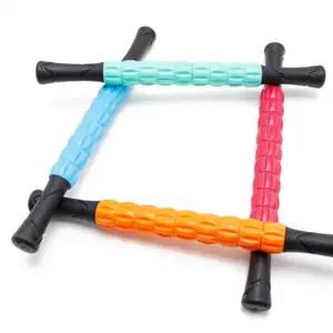 어깨 허리 목 괄사 롤러 스트레칭 마사지 스틱 바지 지압 등지 다리 팔지 엉덩이 발지 지바 지압봉