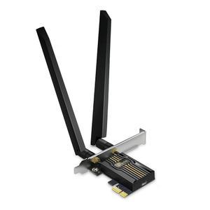 TP-Link WiFi 7 BE9300 PCIe WiFi 카드 Archer TBE552E | 데스크톱 PC용 트라이밴드 네트워크 카드 | Bluetooth 5.4 | 고이득 안테나 | MLO WPA3| AMD /Intel 마더보드 지원| Windows 10 호환되지 않음