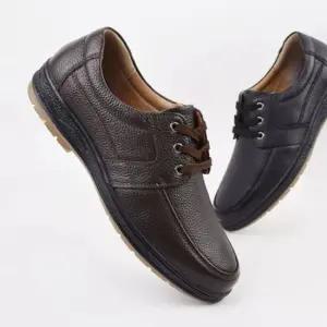 고급스러운 소가죽 로퍼 남성 데일리 스니커즈 아빠신발 검정운동화 러닝복 여