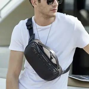패션 외출 남자 슬링백 캐주얼 보조 크로스백 가방 슬링백가방 학생크로스백