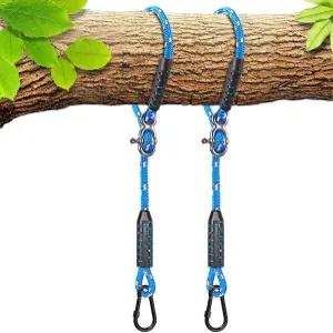 셀웨어 트리 스윙 로프 해먹 스트랩 걸이 키트 조절 가능한 빠르고 쉽게 걸 수 있는 의자 실내 야외 브랜치