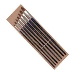 화홍 유붓 아크릴 800F 7본 2-14호미술용 구성 디자인 준비물 천연모