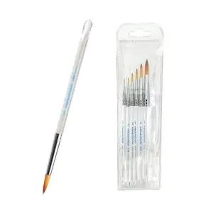 (화홍) 세필붓 368 6본세트그림 미술용품 세필 연습용 준비물 그림용 미술용 색칠