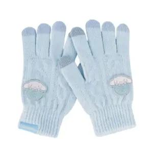 시나모롤 어린이 장갑 포근 스마트폰 터치 아동 주니어장갑 키즈 방한 겨울 보온