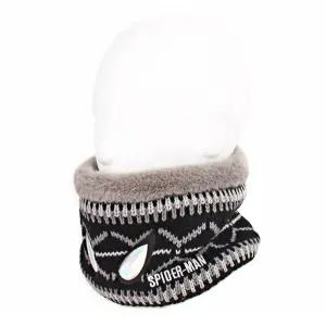 마블 스파이더맨 넥워머 블랙 58400방한머플러 어린이한 퍼목도리 키즈