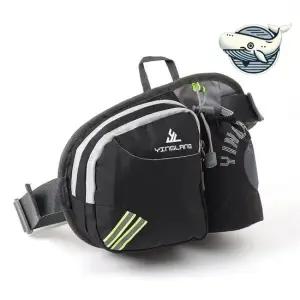 블랙 스포츠 허리백 다용도 힙색 가방 남녀 허리 남자허리띠백 폰힙색가방 노가다가방