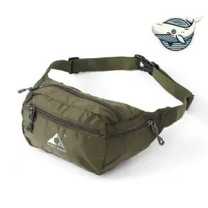 경량 착탈식 힙색 여행가방 카키 편리한 포켓형 서바이벌가방 건캐리어 스나이퍼건케이스