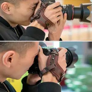 손목스트랩 카메라 가죽 방수 핸드 벨트 홀더 카메라끈 분실방지스 액세서리 카메라스 카메라줄