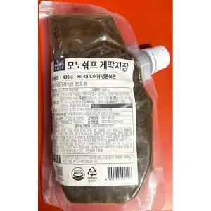 게딱지장 (모노키친 냉동 400g)양념 딱지 소스 밥도둑 해물 양념 게장