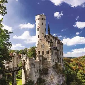 1000조각 직소퍼즐 아름다운 리히텐슈타인 성액자 어른 맞추기 취미 수집 인테리어 1000피스 1000