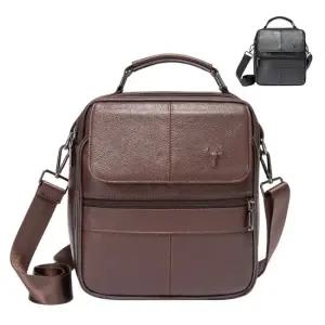 블루마운트 801 남성 소가죽 심플 크로스백 수납가방 소가죽가방 가죽가방 심플가방