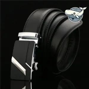 스타일리시 소가죽 자동버클 남성벨트 120cm 남성벨트 양복벨트 세미정장벨트