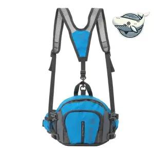 다용도 블루 힙색 남여용 허리백 숄더백 안정적 허리 남자허리띠백 폰힙색가방